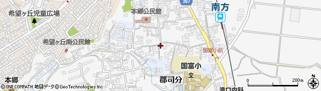 宮崎県宮崎市本郷南方2777周辺の地図