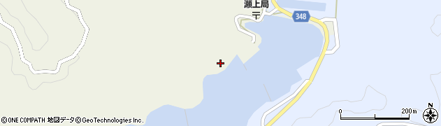 鹿児島県薩摩川内市上甑町瀬上538周辺の地図