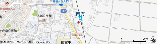 宮崎県宮崎市本郷南方2886周辺の地図