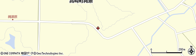 宮崎県都城市高崎町縄瀬3746周辺の地図