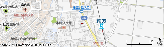 宮崎県宮崎市本郷南方2857周辺の地図