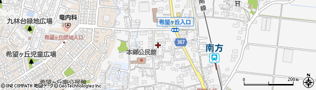 宮崎県宮崎市本郷南方2848周辺の地図