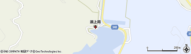 鹿児島県薩摩川内市上甑町瀬上546-14周辺の地図