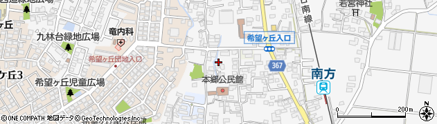 宮崎県宮崎市本郷南方2838周辺の地図
