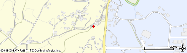 鹿児島県霧島市溝辺町竹子2429周辺の地図