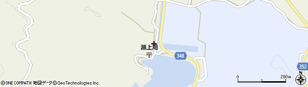 鹿児島県薩摩川内市上甑町瀬上585周辺の地図