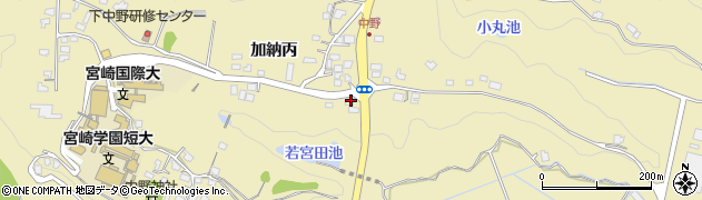 宮崎県宮崎市清武町加納丙1147周辺の地図