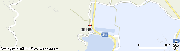 鹿児島県薩摩川内市上甑町瀬上654周辺の地図