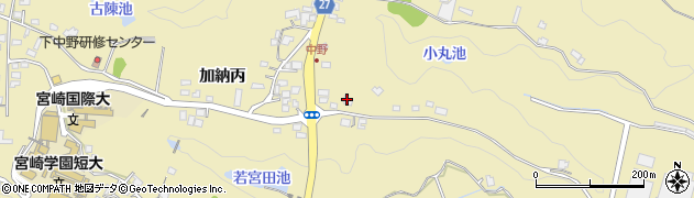 宮崎県宮崎市清武町加納丙1135周辺の地図
