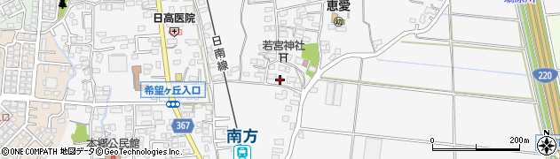 宮崎県宮崎市本郷南方3012周辺の地図