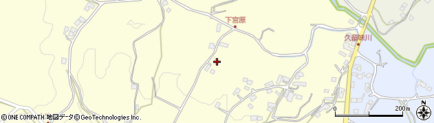 鹿児島県霧島市溝辺町竹子2154周辺の地図