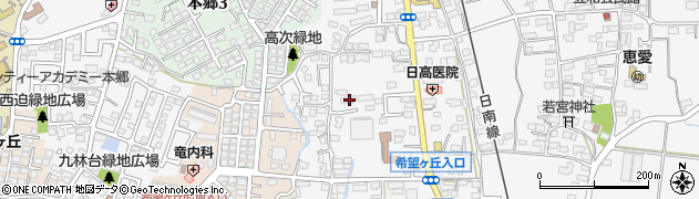 宮崎県宮崎市本郷南方4091周辺の地図