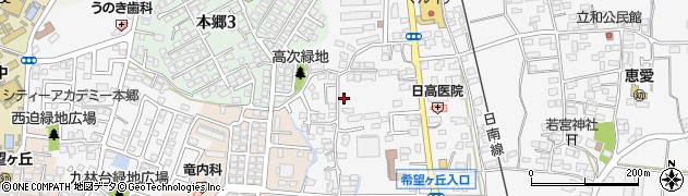 宮崎県宮崎市本郷南方4085周辺の地図