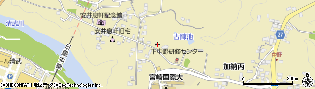 宮崎県宮崎市清武町加納丙3360周辺の地図