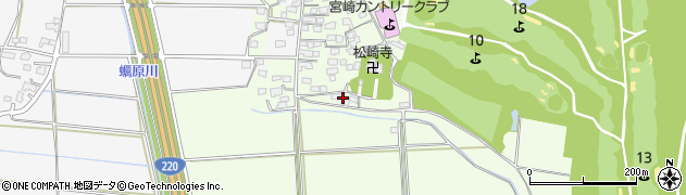 宮崎県宮崎市田吉4923周辺の地図