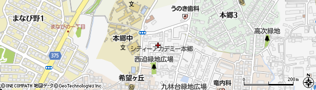 宮崎県宮崎市本郷南方5707周辺の地図