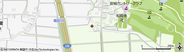 宮崎県宮崎市田吉4903周辺の地図