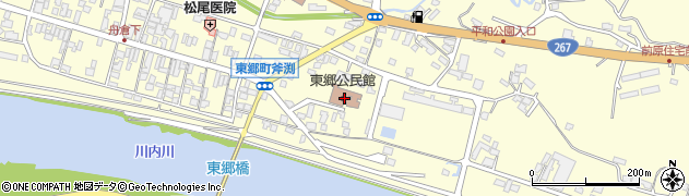 斧渕地区コミュニティセンター周辺の地図