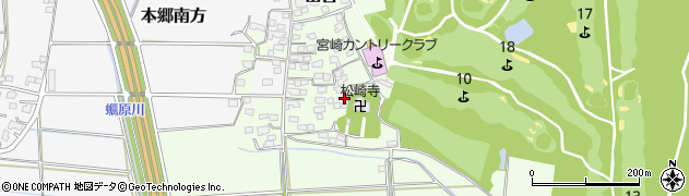 宮崎県宮崎市田吉4926周辺の地図