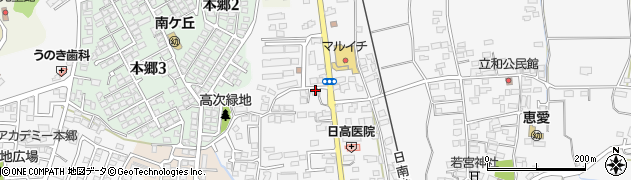 宮崎県宮崎市本郷南方4068周辺の地図