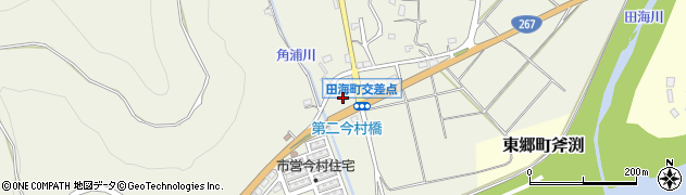 ファミリーマート薩摩川内田海店周辺の地図