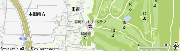 宮崎ゴルフ株式会社周辺の地図