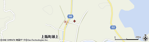 鹿児島県薩摩川内市上甑町瀬上862周辺の地図