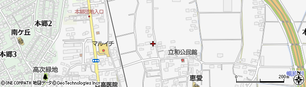 宮崎県宮崎市本郷南方3027周辺の地図