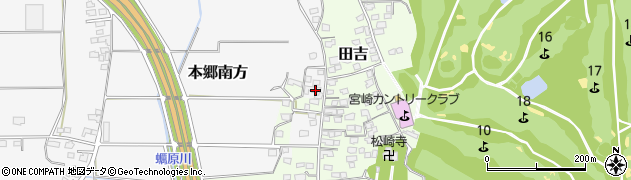 宮崎県宮崎市本郷南方534周辺の地図
