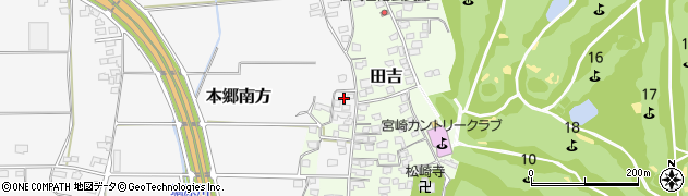 宮崎県宮崎市本郷南方533周辺の地図