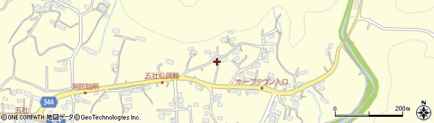 鹿児島県薩摩川内市東郷町斧渕3985周辺の地図