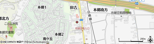 宮崎県宮崎市田吉5517周辺の地図