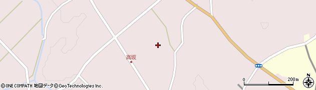 宮崎県都城市高崎町大牟田2043周辺の地図