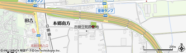 宮崎県宮崎市本郷南方3283周辺の地図