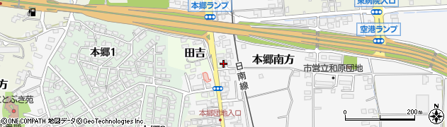 宮崎県宮崎市田吉5506周辺の地図