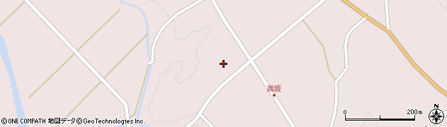 宮崎県都城市高崎町大牟田1971周辺の地図