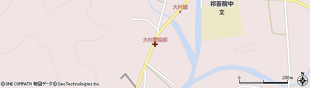大村農協前周辺の地図