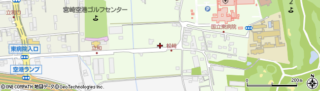 宮崎県宮崎市田吉3527周辺の地図