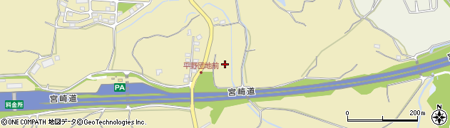 宮崎県宮崎市清武町（加納丙）周辺の地図