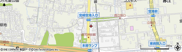 宮崎県宮崎市本郷南方3866周辺の地図