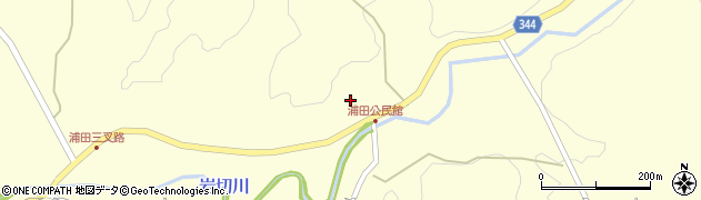 鹿児島県薩摩川内市東郷町斧渕3806周辺の地図