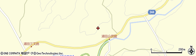 鹿児島県薩摩川内市東郷町斧渕3807周辺の地図