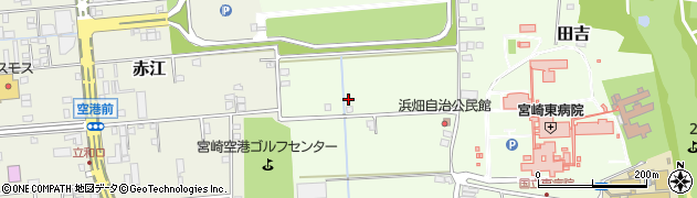 宮崎県宮崎市田吉3443周辺の地図