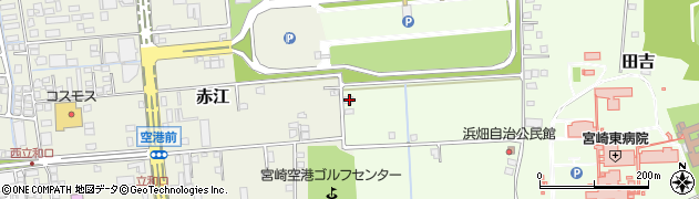 宮崎県宮崎市田吉3421周辺の地図