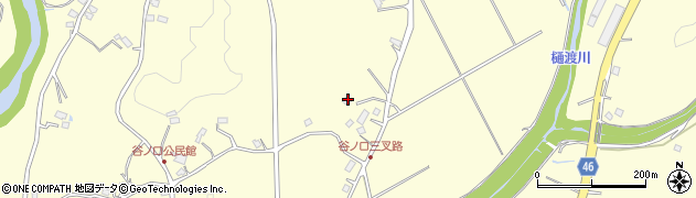 鹿児島県薩摩川内市東郷町斧渕8844周辺の地図