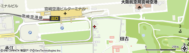 宮崎県宮崎市田吉4429周辺の地図