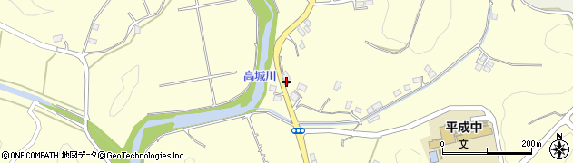 鹿児島県薩摩川内市城上町866周辺の地図