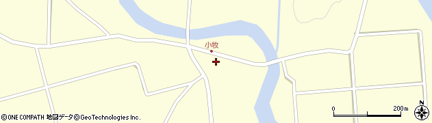 宮崎県都城市高崎町縄瀬4344周辺の地図