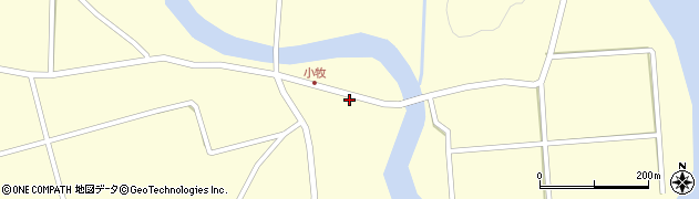 宮崎県都城市高崎町縄瀬4347周辺の地図