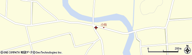 宮崎県都城市高崎町縄瀬4342周辺の地図